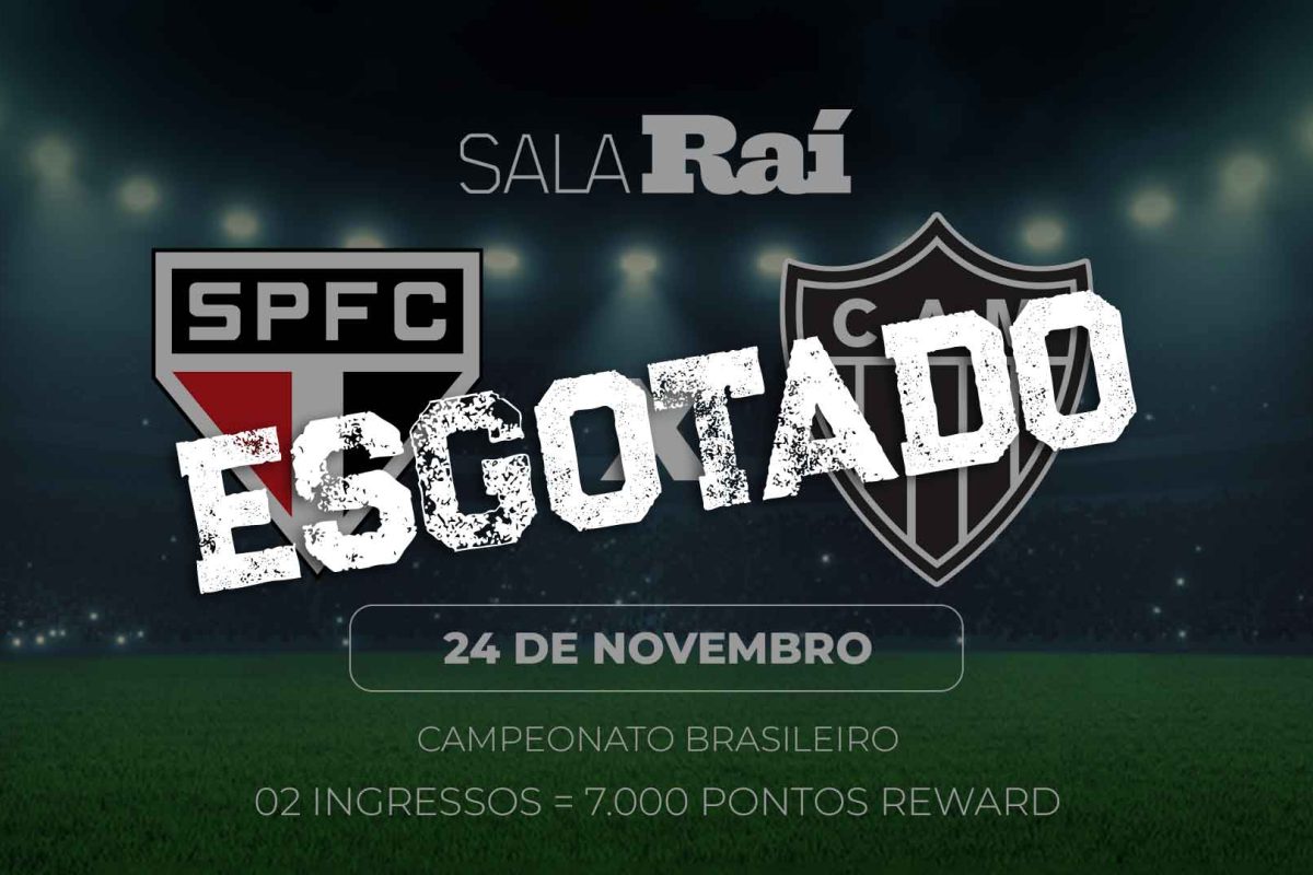 SPFCxAtletico_MG_Esgotado